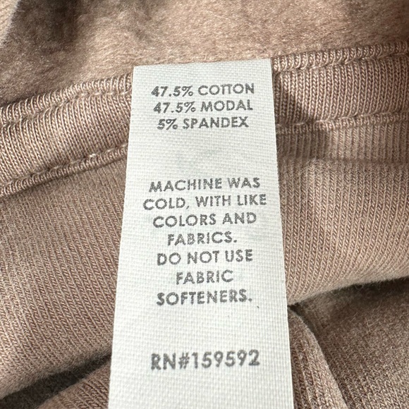 Glyder Women’s Vintage Oversized Cropped Hoodie Grey / Cream Size 1X - Picture 3 of 6